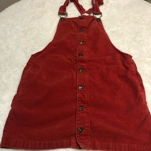 Women’s forever 21 overall skirt with pockets  size small